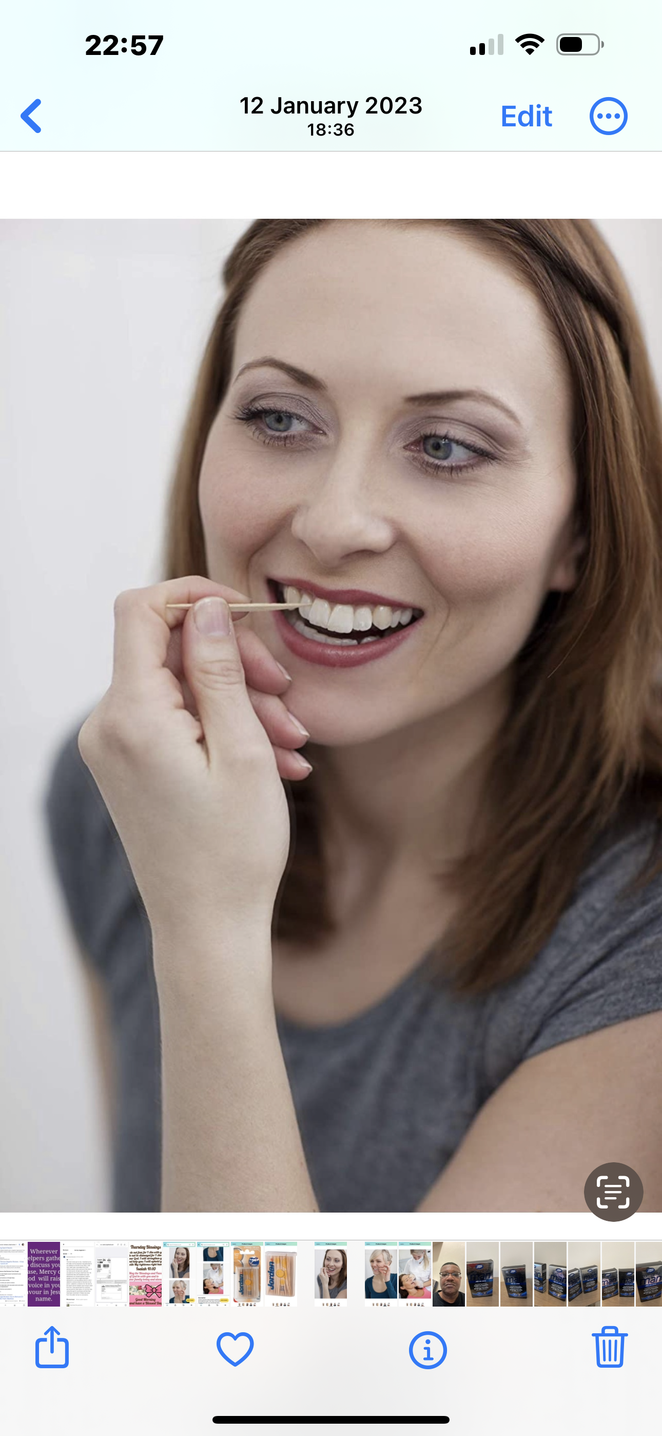 Women using Jordan Wooden Dental Sticks
