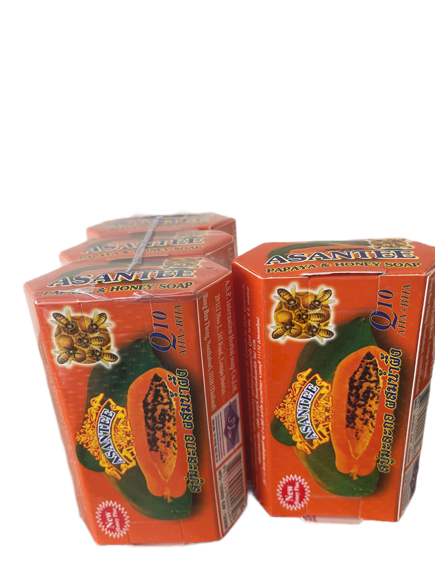 Asantee Papaya & Honey Soap