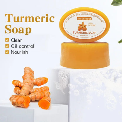 Turmeric organic handmade soap UK Free Delivery