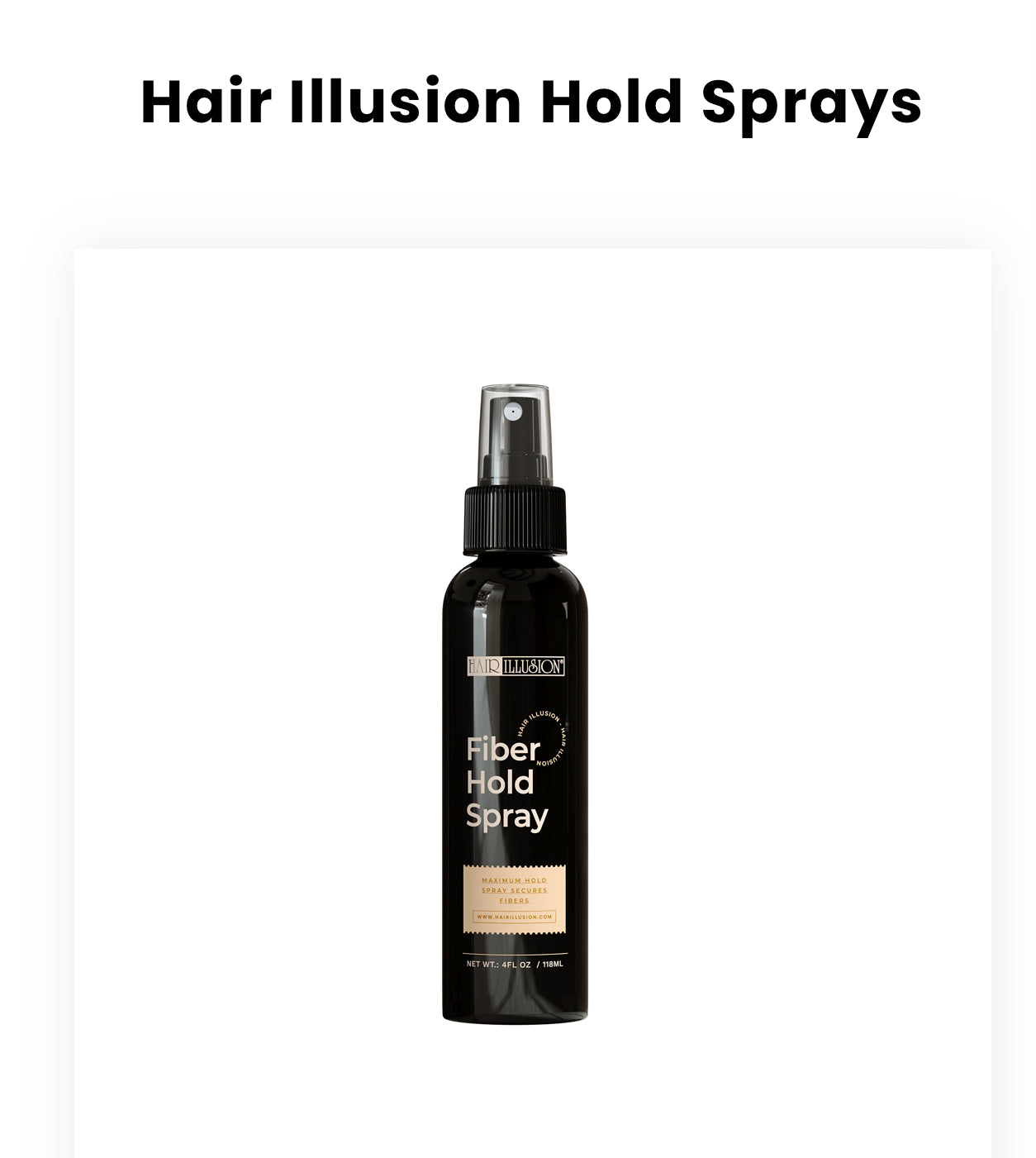 Holding Spray for Real Hair Fiber. Delivery in 1-3 days - Onohson