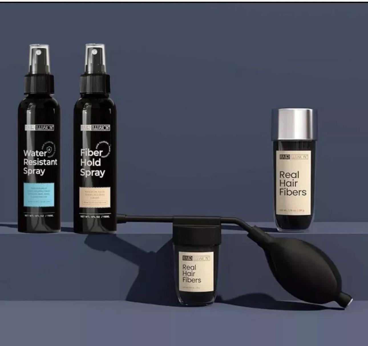 Hairillusion Combo kit with water-resistant Spray. Next-Day Delivery. Buy today and tomorrow you will receive it. - Onohson